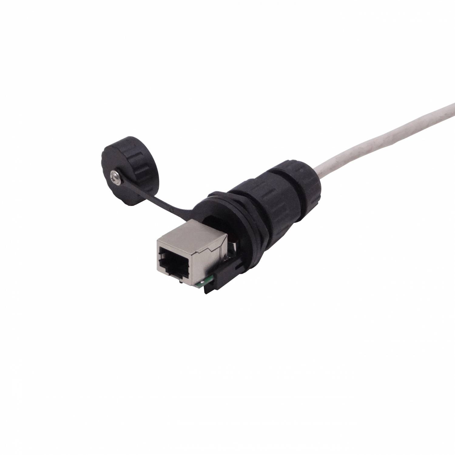 Copla y Cabeza RJ45 STP FTP Exterior M20 IP67 p/Caja Hembra-Hembra 1