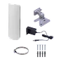 Antena MikroTik MANTBOX2-12S 12dBi 120° 2.4GHz 30dBm L4 con 24V RB911G-2HPnD - Miniatura 2