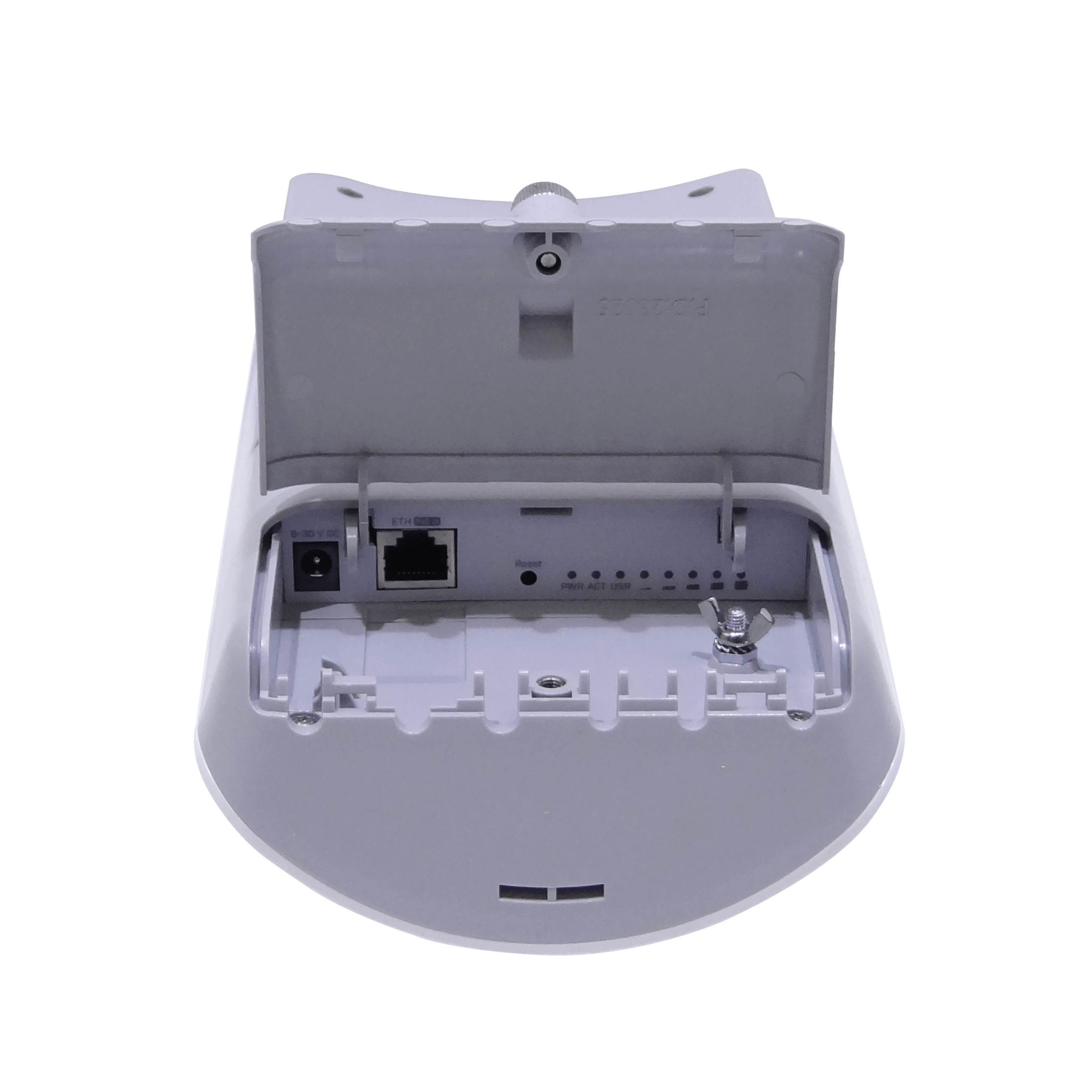 Antena MikroTik MANTBOX2-12S 12dBi 120° 2.4GHz 30dBm L4 con 24V RB911G-2HPnD 6