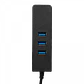 1-USB3.0-AM 1-LAN-RJ45-Ethernet 10/100mbps Hub-3p Win Mac Linux - Miniatura 1