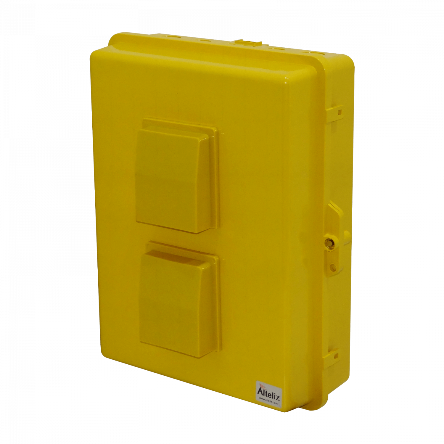 Caja Exterior Ventilada ALTELIX NP171406YV Amarilla 432x355x152mm IP55 NEMA3 PC+ABS 6