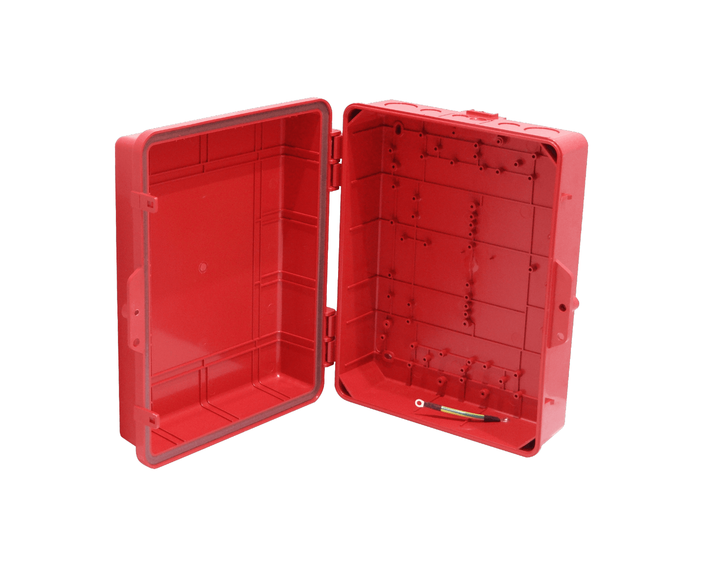 Caja Exterior ALTELIX NP141105R Roja 355x280x127mm IP55 NEMA3 PC+ABS 3