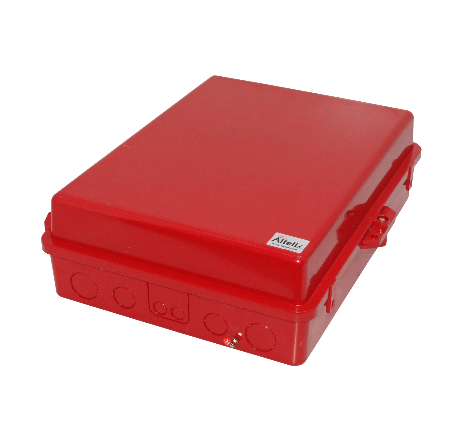 Caja Exterior ALTELIX NP171406R Roja 432x355x152mm IP55 NEMA3 PC+ABS 4