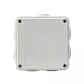 Caja estanca Tibox MTC-1 100x100x50mm blanca IP66 7 conos 4 tornillos - Miniatura 1