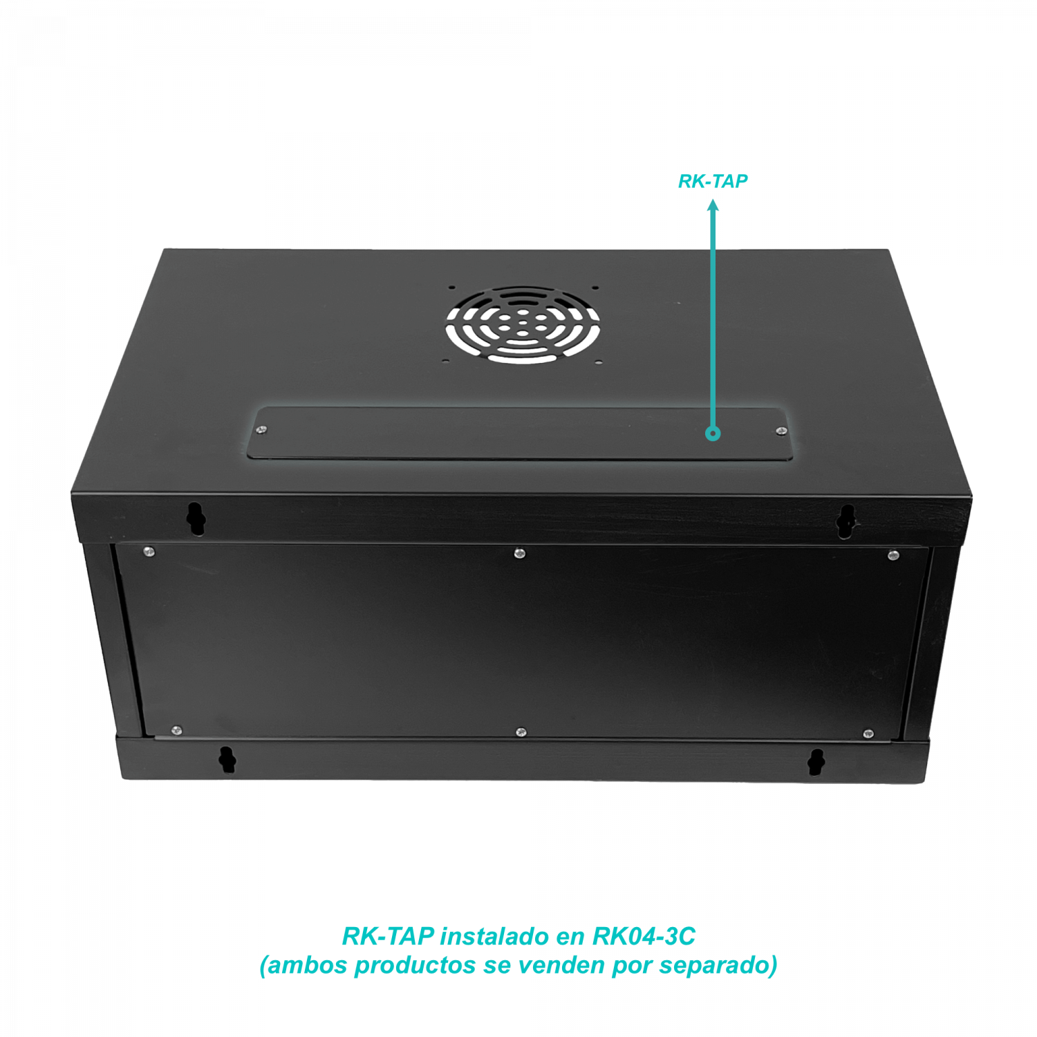 LINKMADE Tapa Metalica Interior Registro de Rack 3