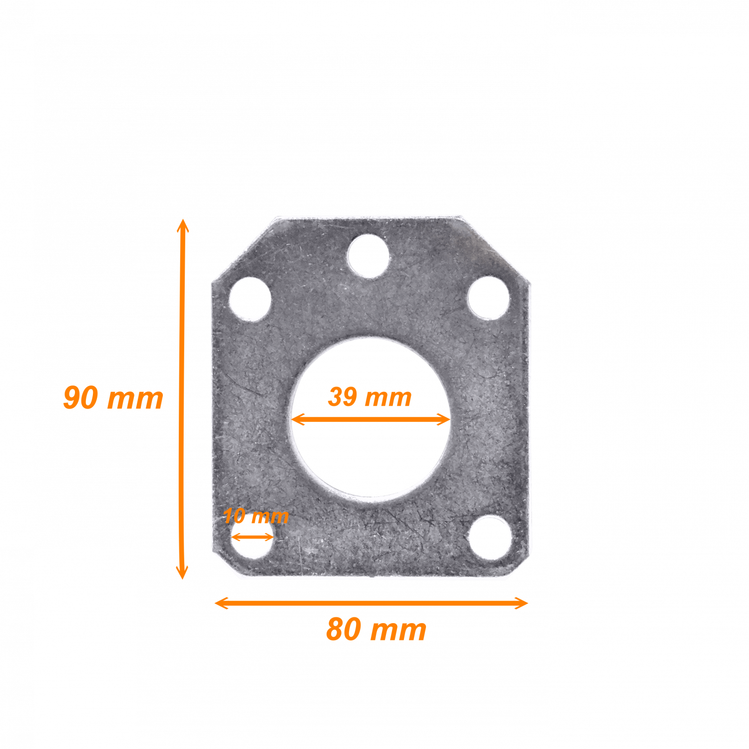 Placa Repuesto LINKMADE MAST-GP38 para Mastil Guy Plate 38mm 1