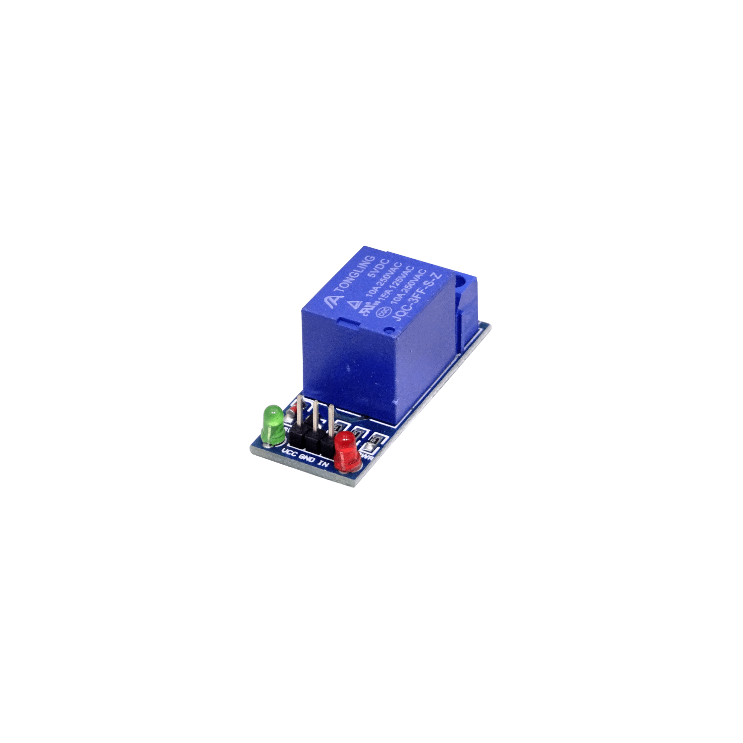 Módulo Relé 5VDC 6-pin NC/NA LED Opto-aislado JQC-3FF-S-Z 1