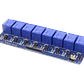 Módulo 8 Relés 5VDC 6-Pin NC/NA con LED Optoaislados JQC-3FF-S-Z - Miniatura 2