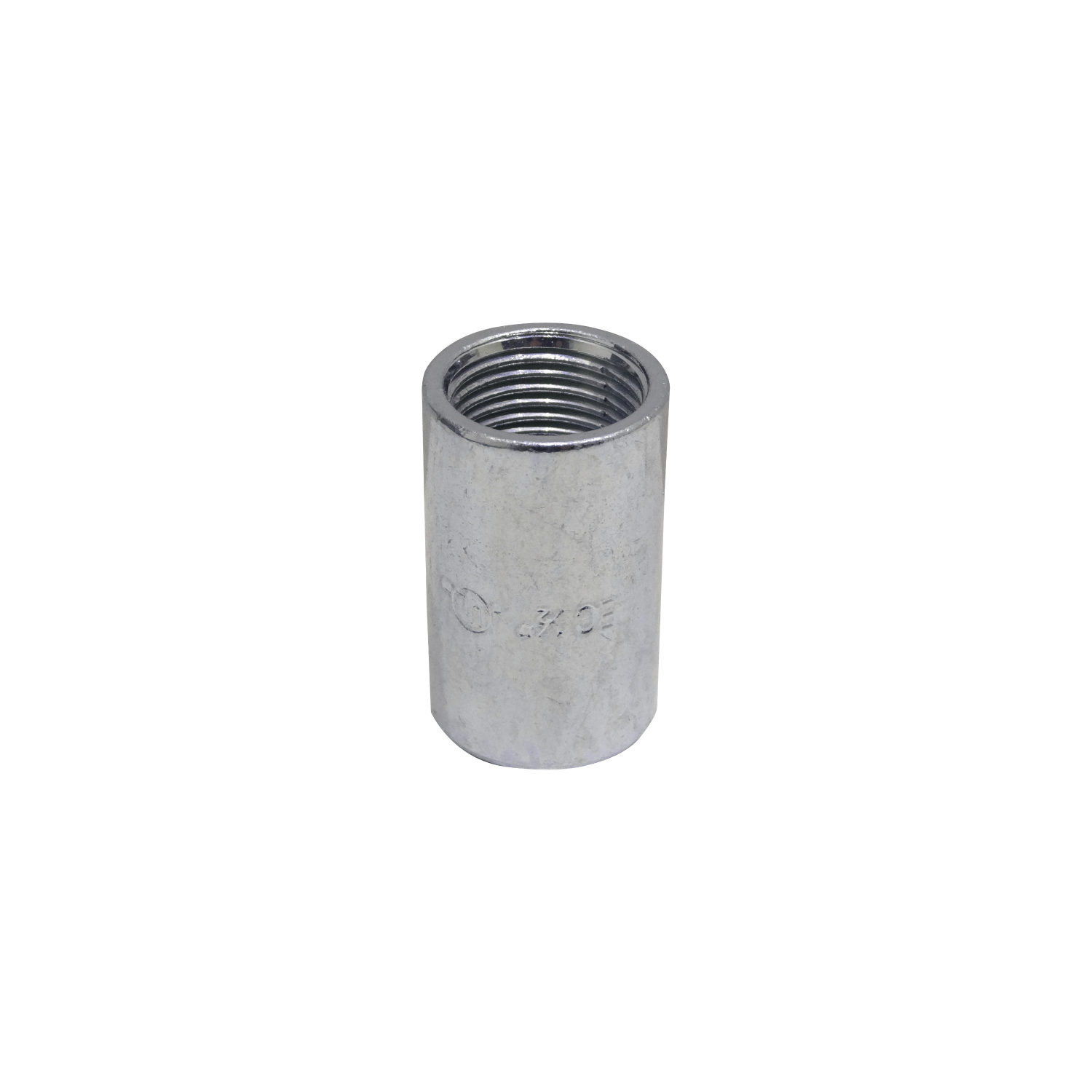 Zincado 1/2-Pulg Copla Largo-42mm Hilo Interno 2