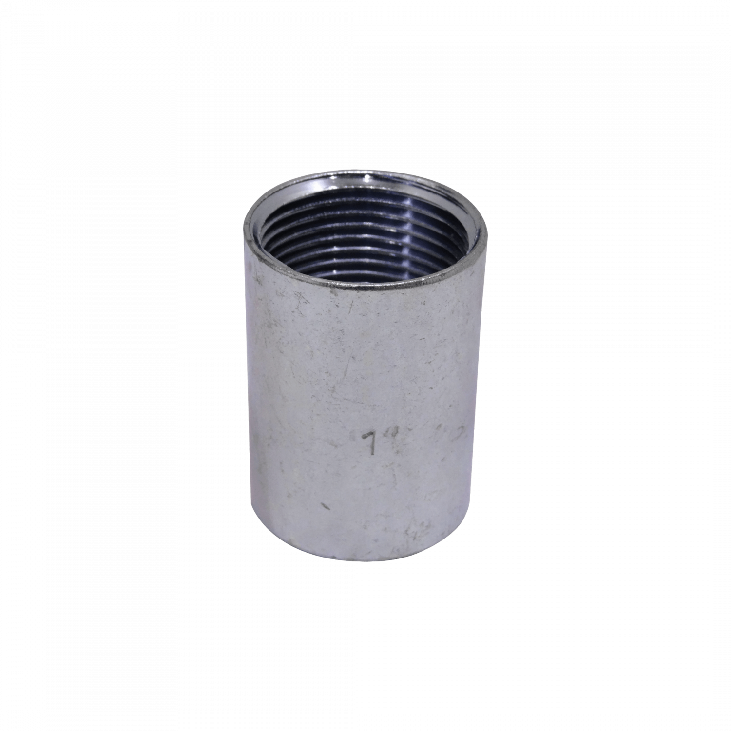 Zincado 1-Pulg Copla Largo-50mm Hilo Interno 2