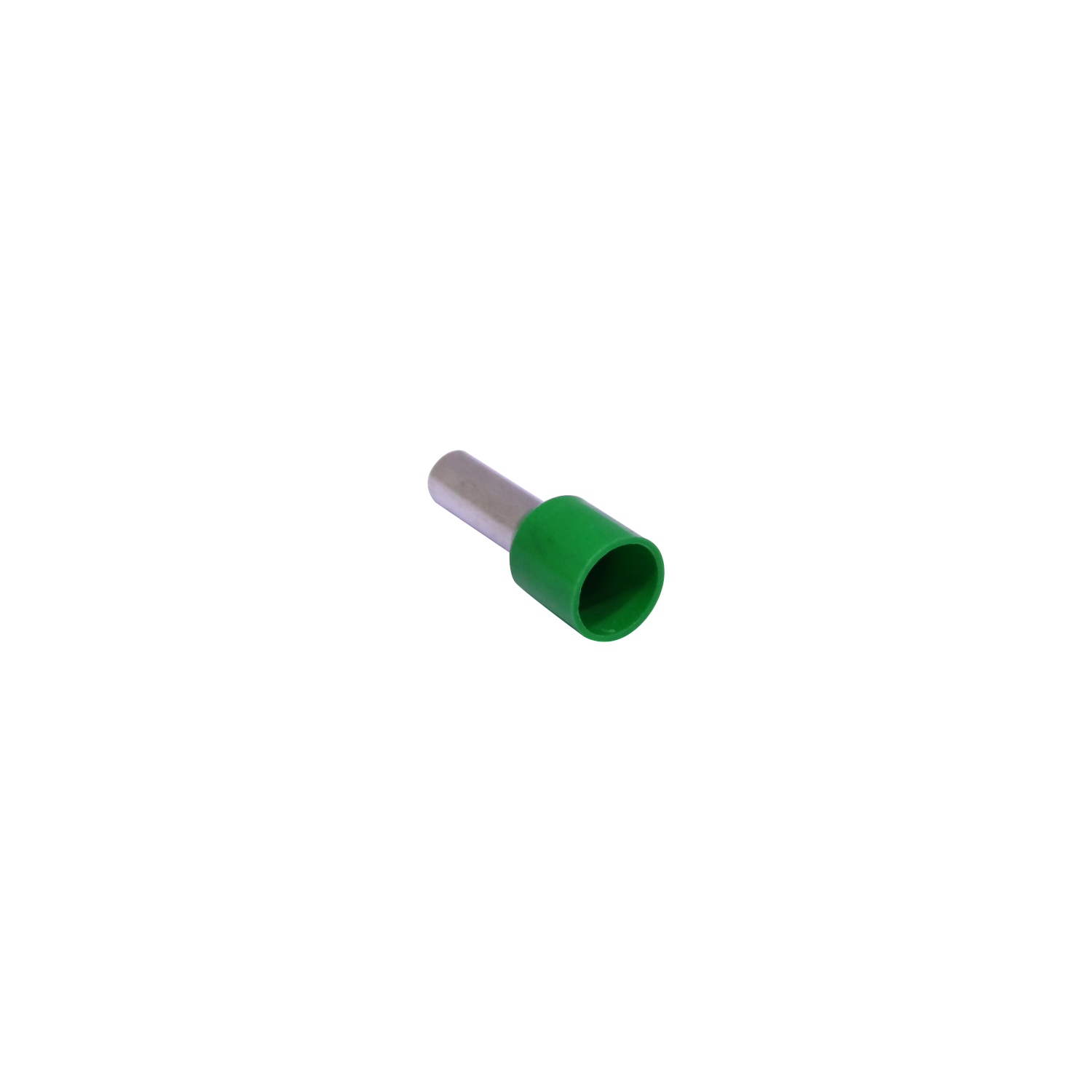 Verde 10,0mm2 12/21,5mm 100-unid AWG7 Ferrules Terminal Aislado Crimp 1