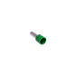Verde 10,0mm2 12/21,5mm 100-unid AWG7 Ferrules Terminal Aislado Crimp - Miniatura 1