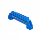 Regleta Azul 8-Conexiones 4mm Riel Din Distribucion Electrica - Miniatura 4