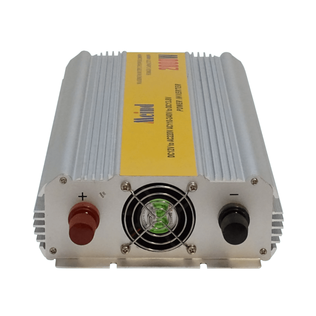 Inversor de Corriente INV-2000W 2000W/4000W 12VDC a 220VCA con Ventilador 5