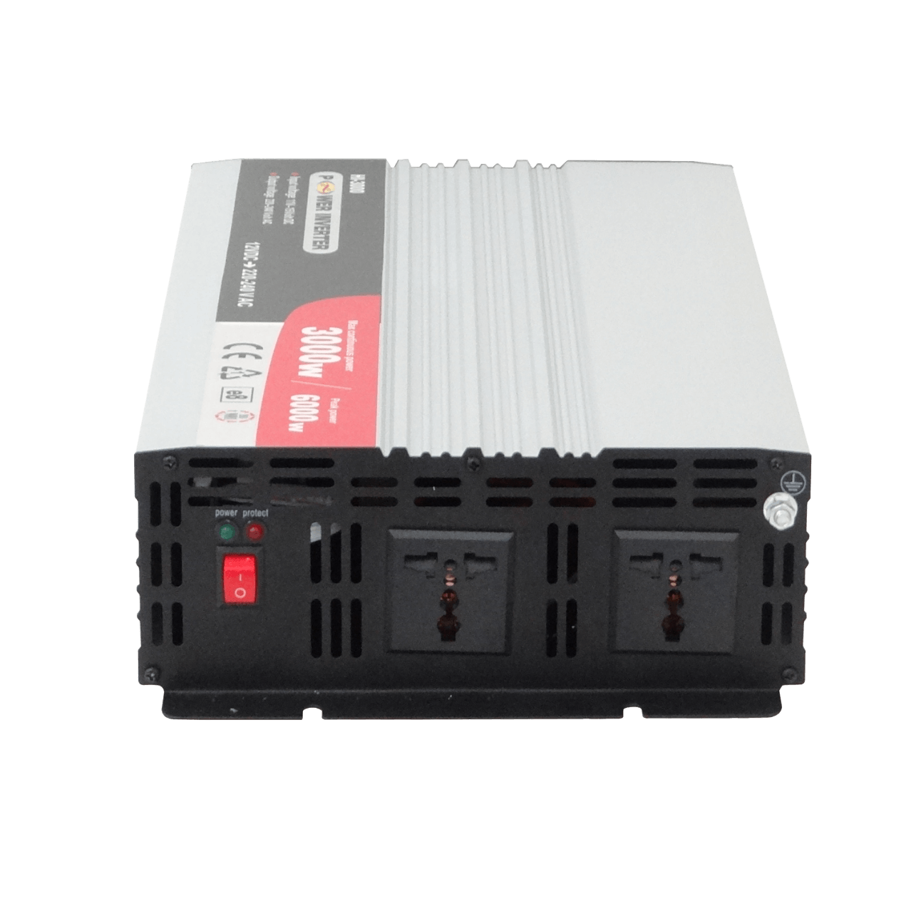 3000W 11-15V/12VDC-in 220V-out inversor 2-Multinorma c/Vents HI-3000 2