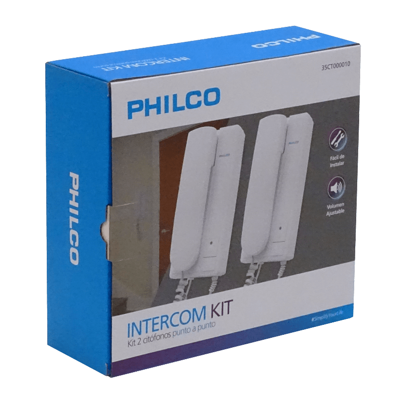 Pack de 2 Citófonos Philco  220VAC 2