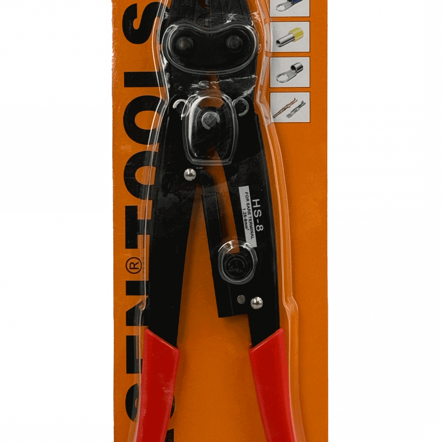 Herramienta Crimpeadora para Conectores Ferruler, Rango 1.25-8mm² 1