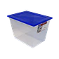 WENCO Caja c/Tapa 27Lts Transpar 33x42cm 30cm-Alt PP Rectangular Mybox - Miniatura 2