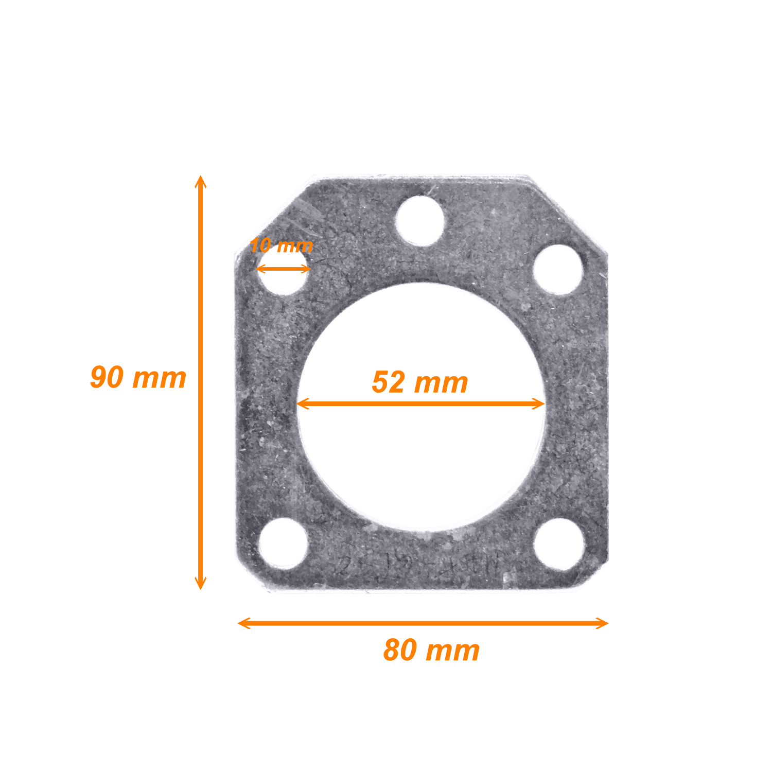 Placa Repuesto LINKMADE MAST-GP52 para Mastil Guy Plate 52mm 2