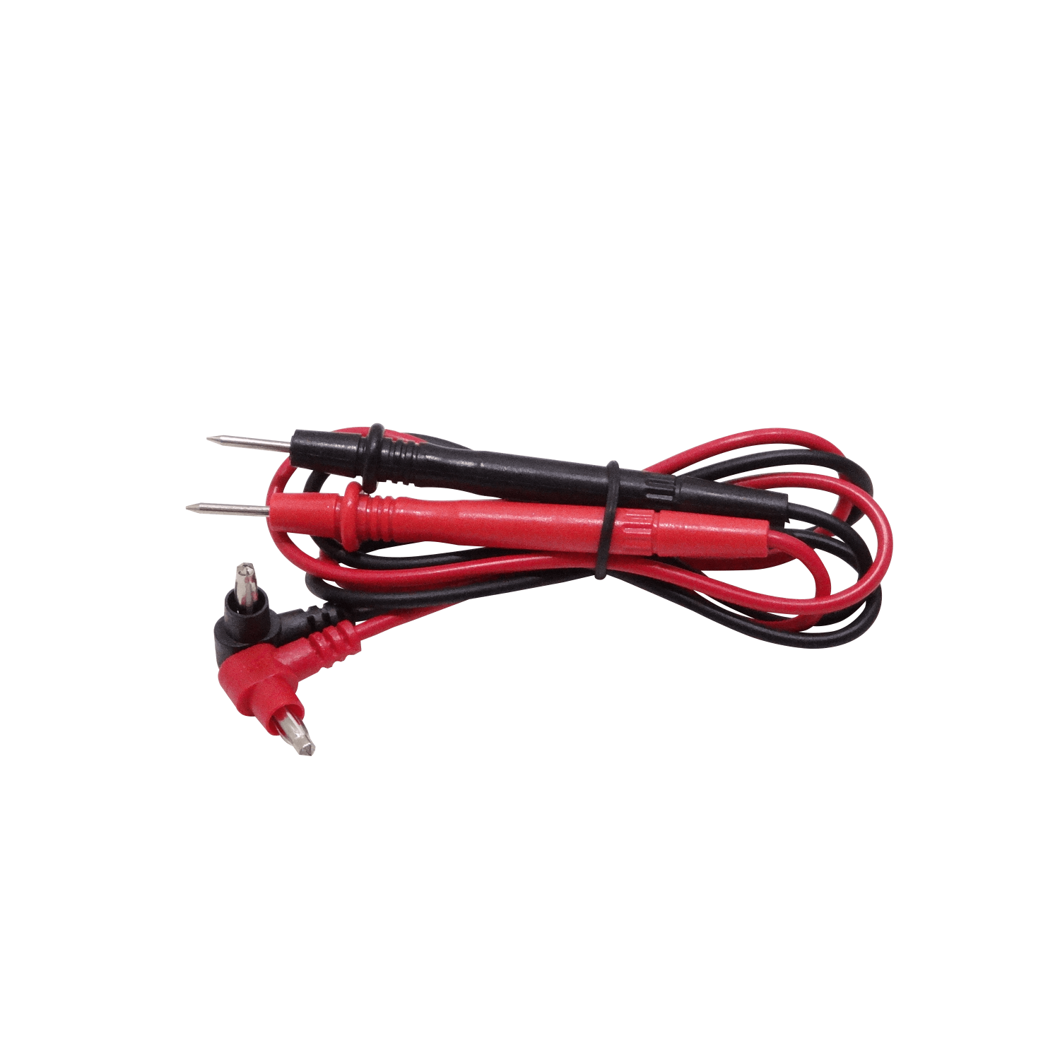 Repuesto Par Cables 57cm Punta16mm p/instrumento Multitester Universal 2