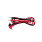 Repuesto Par Cables 57cm Punta16mm p/instrumento Multitester Universal - Miniatura 2