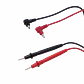 Repuesto Par Cables 57cm Punta16mm p/instrumento Multitester Universal - Miniatura 3