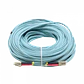 40mt LC-LC OM3 MultiModo MM Duplex Jumper Fibra 3.0mm 50/125um LSZH - Miniatura 2