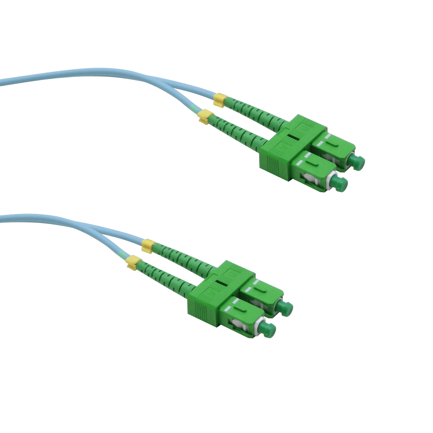 5mt SC/APC-SC/APC OM3 Multimodo MM Duplex Jumper Fibra LSZH 2