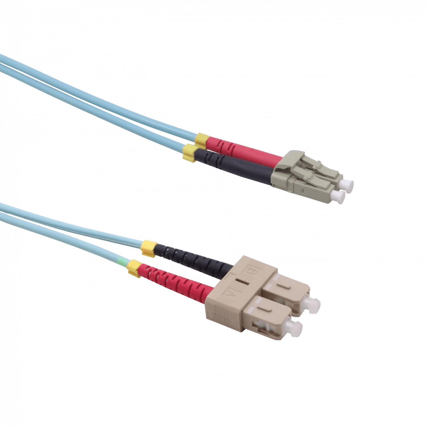 5mt LC-SC OM3 MultiModo MM Duplex Jumper Fibra 50/125um 3.0mm LSZH 1