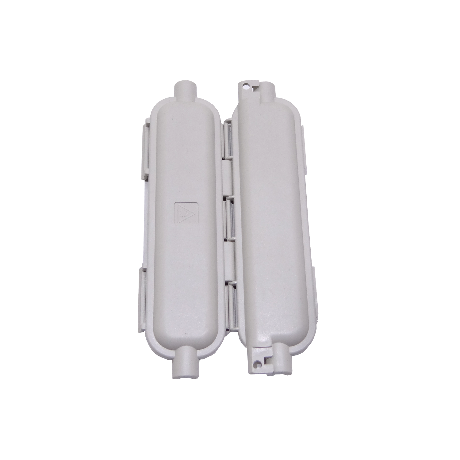 160x48x9mm Porta Empalme Unidad Blanco req-Manguito Splice Exterior 1