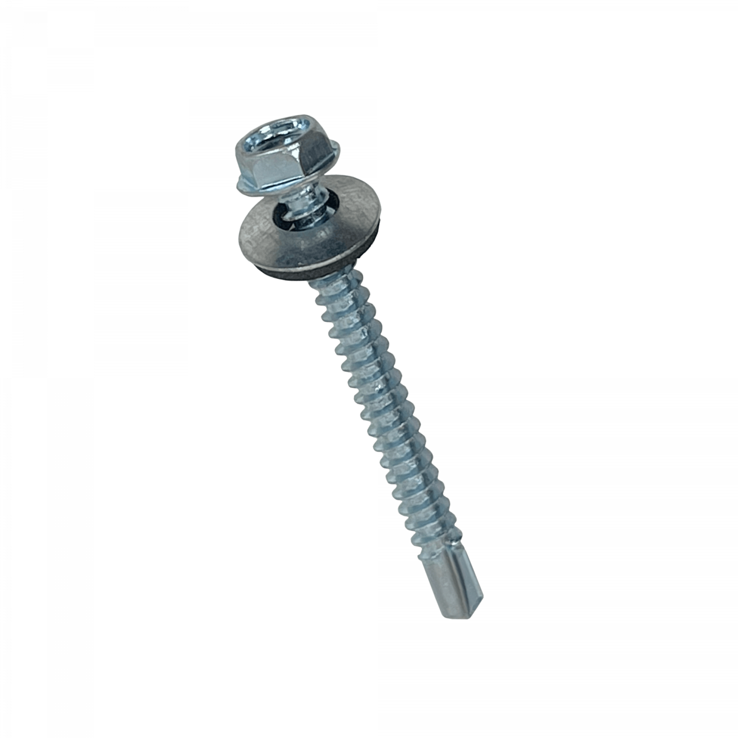 Hexagonal-8mm 100u. 12x2 Largo-51mm Zn Tornillo Autoperforante 2,0p 2