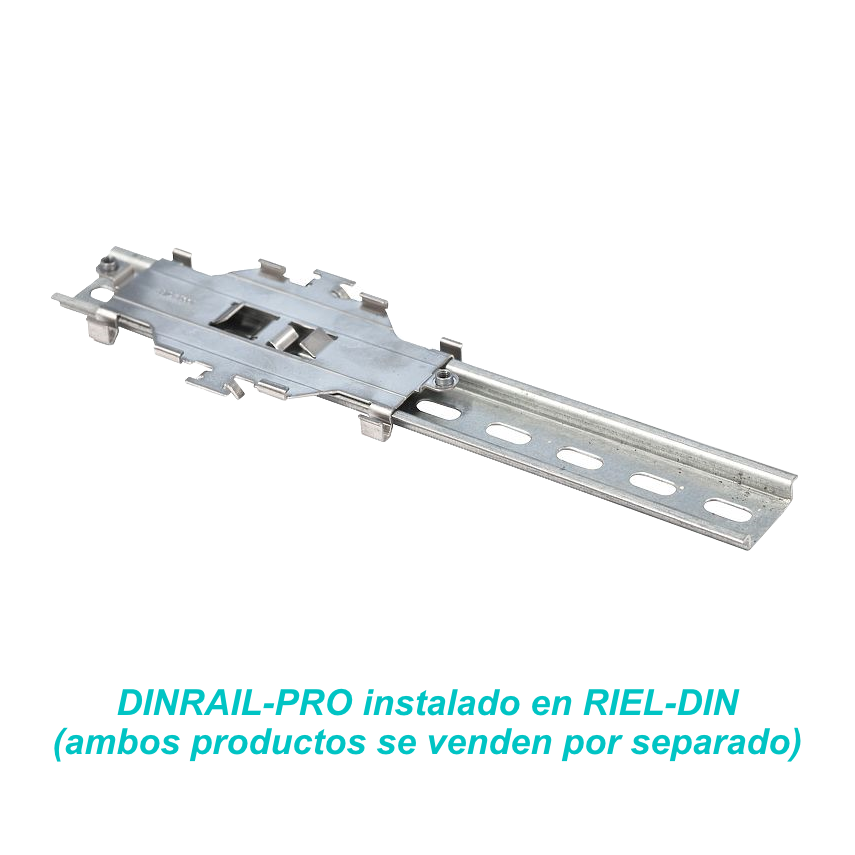 Montaje en Riel Din 35mm x 7.5mm, MikroTik DINRAIL-PRO, Compatible con Serie LtAP-mini 3