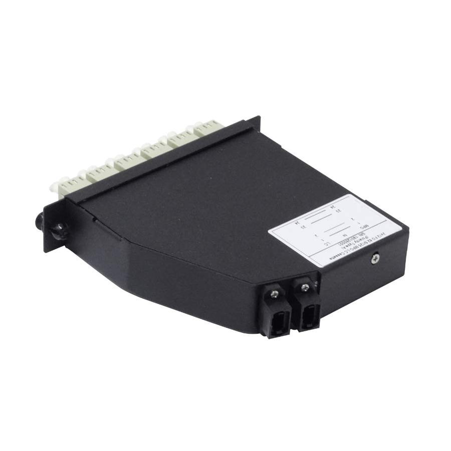 Cassette de Fibra Óptica Pre-conectorizado OM1 24-LC a 2-MPO/M para Panel 1U - CALCOM1 3
