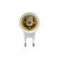 Soquete E27 enchufe nacional macho con interruptor req-Ampolleta - Miniatura 2