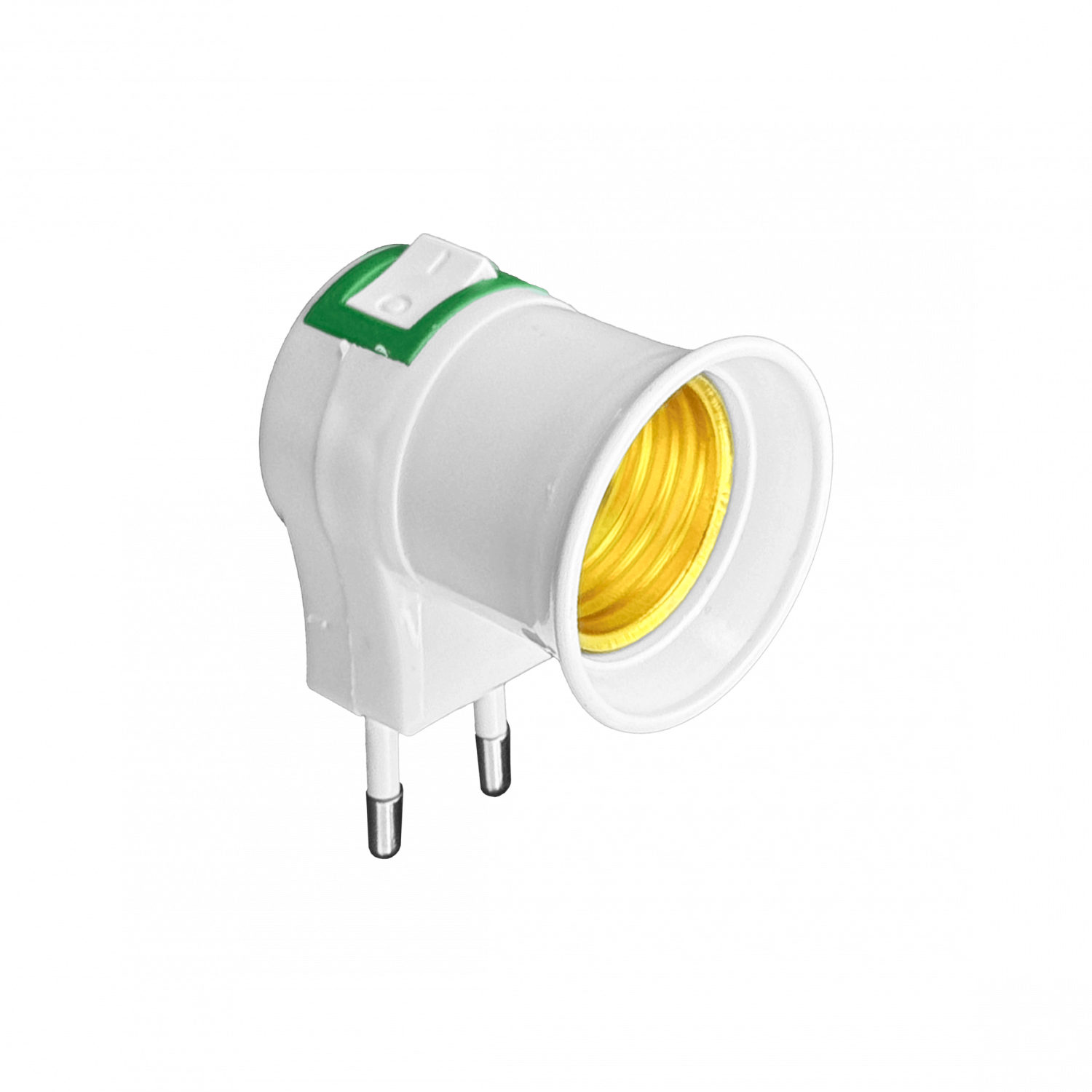 Soquete E27 enchufe nacional macho con interruptor req-Ampolleta 5