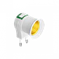 Soquete E27 enchufe nacional macho con interruptor req-Ampolleta - Miniatura 5