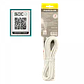 RITTIG Blanco 5-IH 2-USB5V Alarg 3mts 10A-250V 2200W Piloto-Interruptr - Miniatura 1
