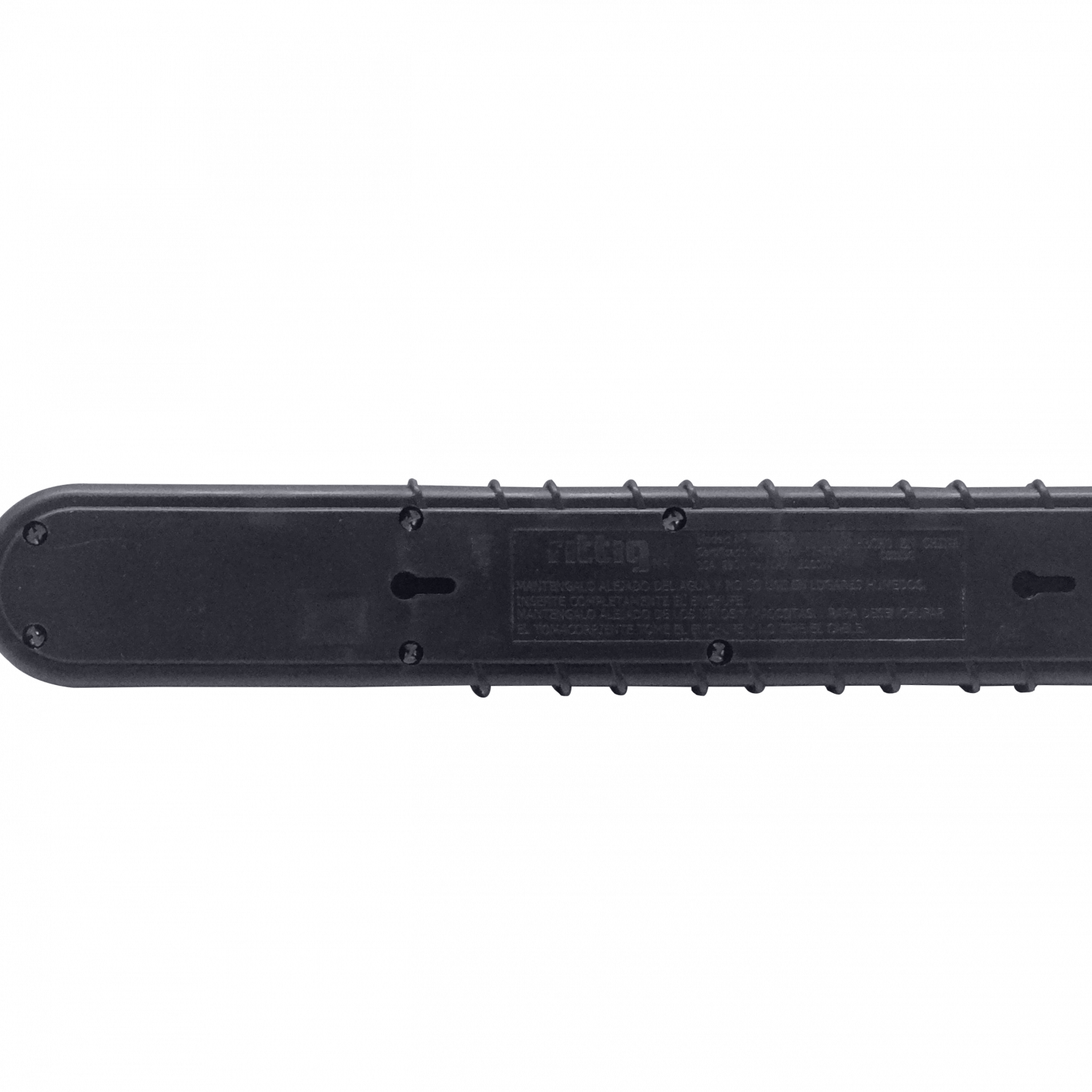 Alargador Negro 5 Tomas + 2 Conectorers USB-A 5V, 10A-250V 2200W, 3 Metros, Negro  4
