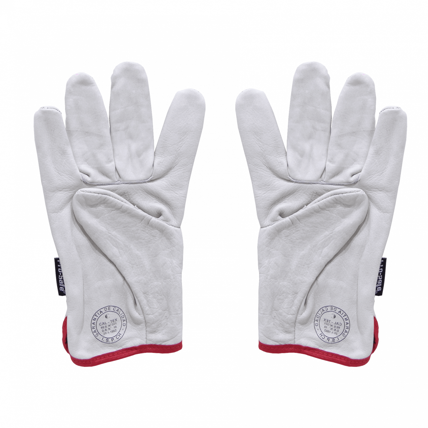 PRO-SAFE Guantes Cabritilla Corto sin Forro CE EN388 2