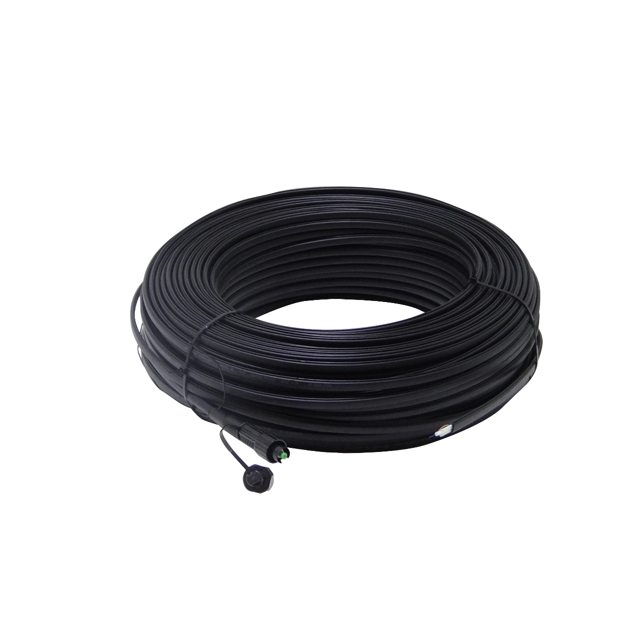 Cable de Fibra Óptica OptiTap-SC/APC, Monomodo G657A2 SM, 120m, Pigtail 2