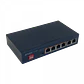 PLANET 6-1000(4-PoE+af/at) 55W-tot Switch no-Admin no-Rack inc-55V/72W - Miniatura 6