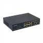 PLANET 8-100-PoE+at 1-1000 1-SFP 120W-tot Switch no-Admin Rack19p - Miniatura 3