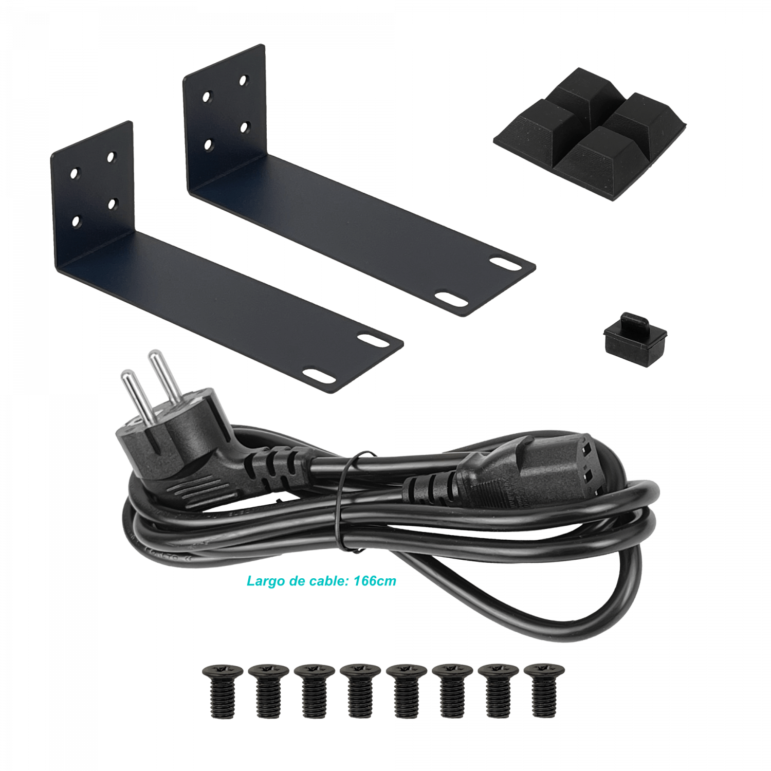 PLANET 8-100-PoE+at 1-1000 1-SFP 120W-tot Switch no-Admin Rack19p 6