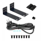 PLANET 8-100-PoE+at 1-1000 1-SFP 120W-tot Switch no-Admin Rack19p - Miniatura 6