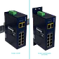 PLANET 8-1000 2-SFP Switch Industrial no-Admin Riel-DIN 12-48VDC 24VAC - Miniatura 4