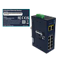 PLANET 8-1000 2-SFP Switch Industrial no-Admin Riel-DIN 12-48VDC 24VAC - Miniatura 5