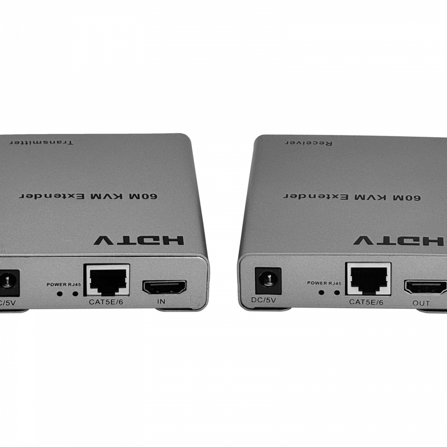 Extensor HDMI + 2x USB sobre UTP Cat5e/Cat6, 60m, 1 Cable RJ45 para KVM 6