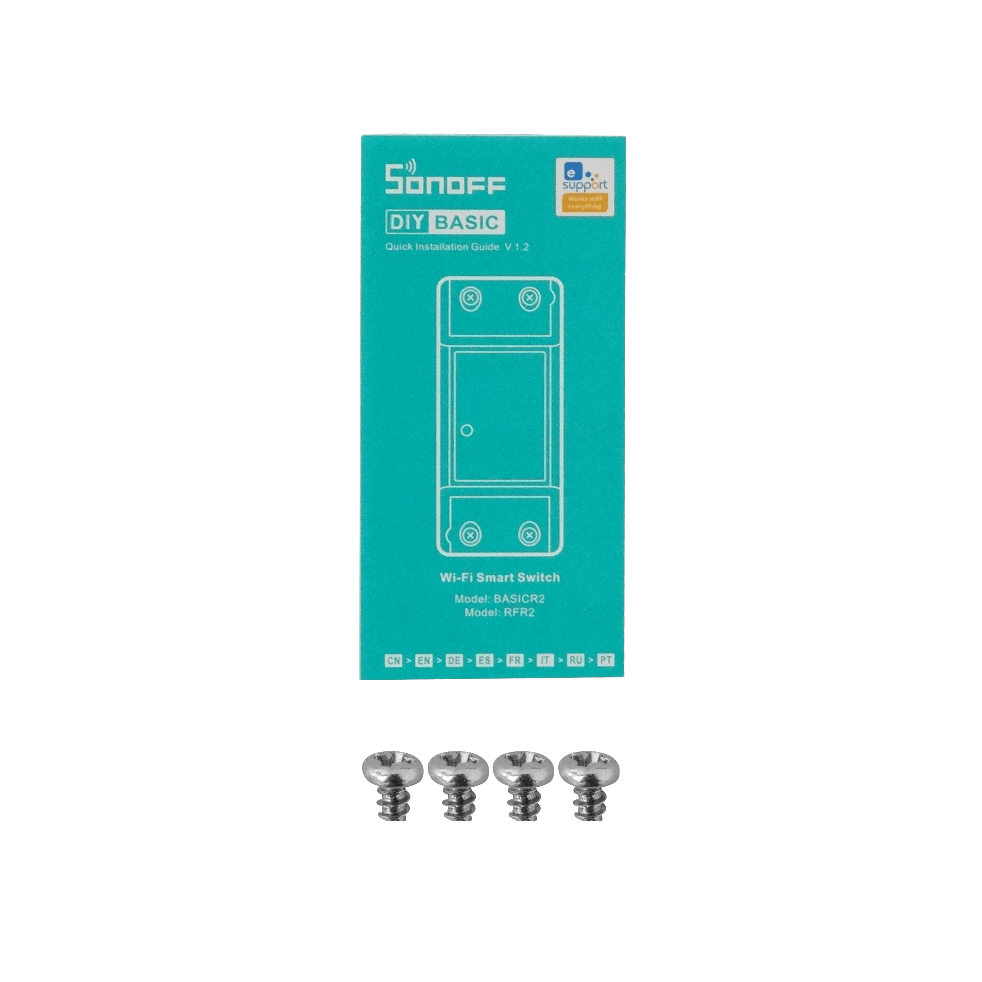 Interruptor Inteligente Sonoff Basic R2 WiFi, Compatible con Alexa y Google Home 6