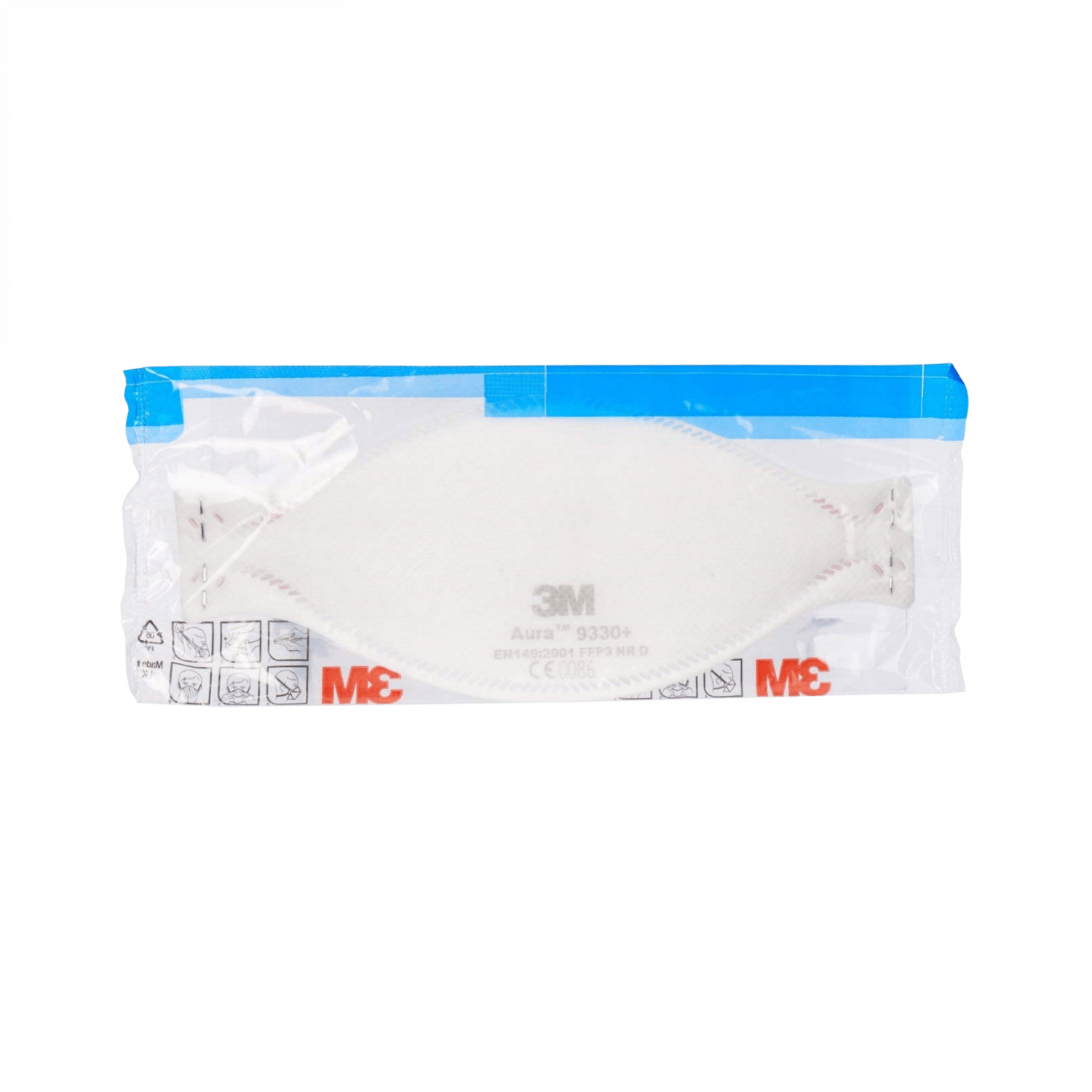 Mascarilla 3M Aura 9332+ FFP3 NR D con Válvula Cool Flow 4
