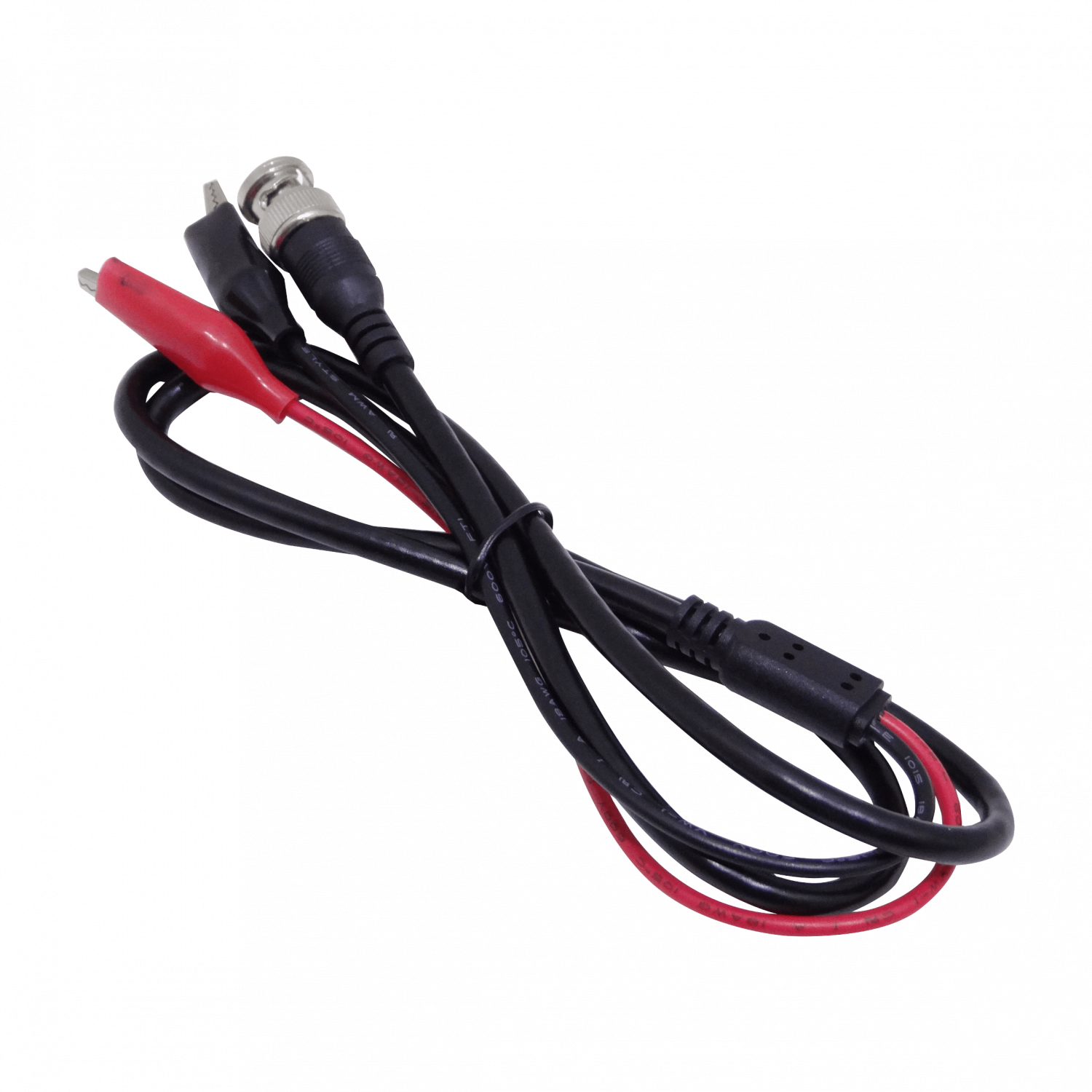 Cable de Prueba con 2 Pinzas a BNC-M, 90cm, Compatible con Instrumentos de Medición 1